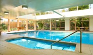 Indoor heated pool & spa, Kimberley Gardens Hotel